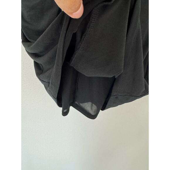 19 Cooper Black Long Sleeve Ruched Bodycon Mini Dress | Size M | NWT - Picture 3 of 6